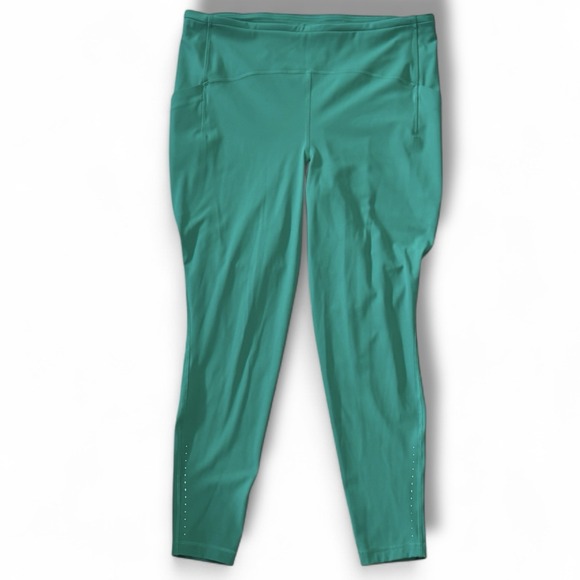 LULULEMON Swift Speed High-Rise Tight 28" Maldives  Green Athletic Stretch 16 - Picture 1 of 9